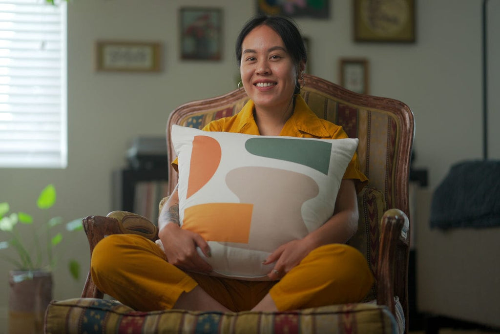 Meet the Designer Behind Our In-House Throw Pillow Covers