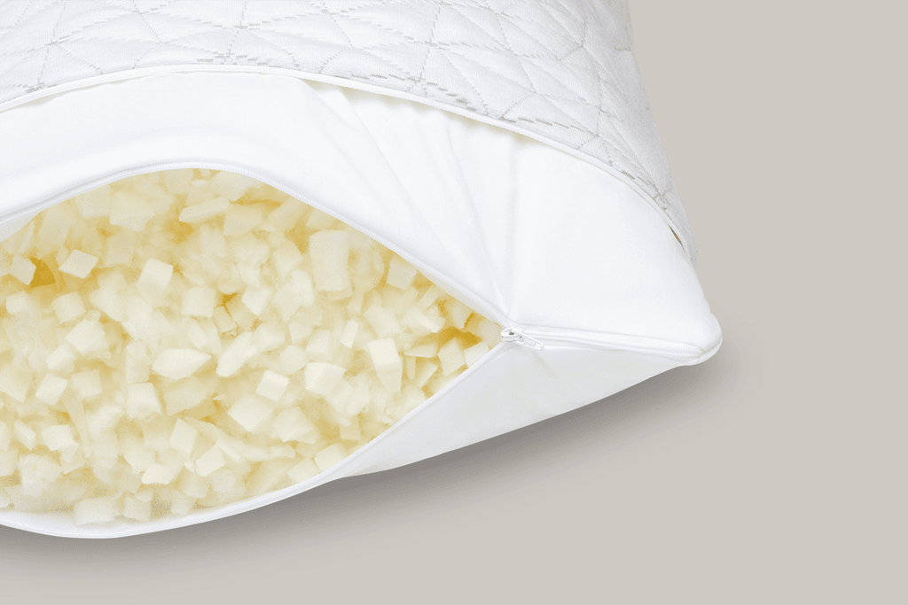 Inside of a clearance pillow