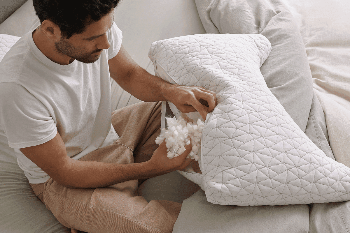 Adjustable pillow hotsell