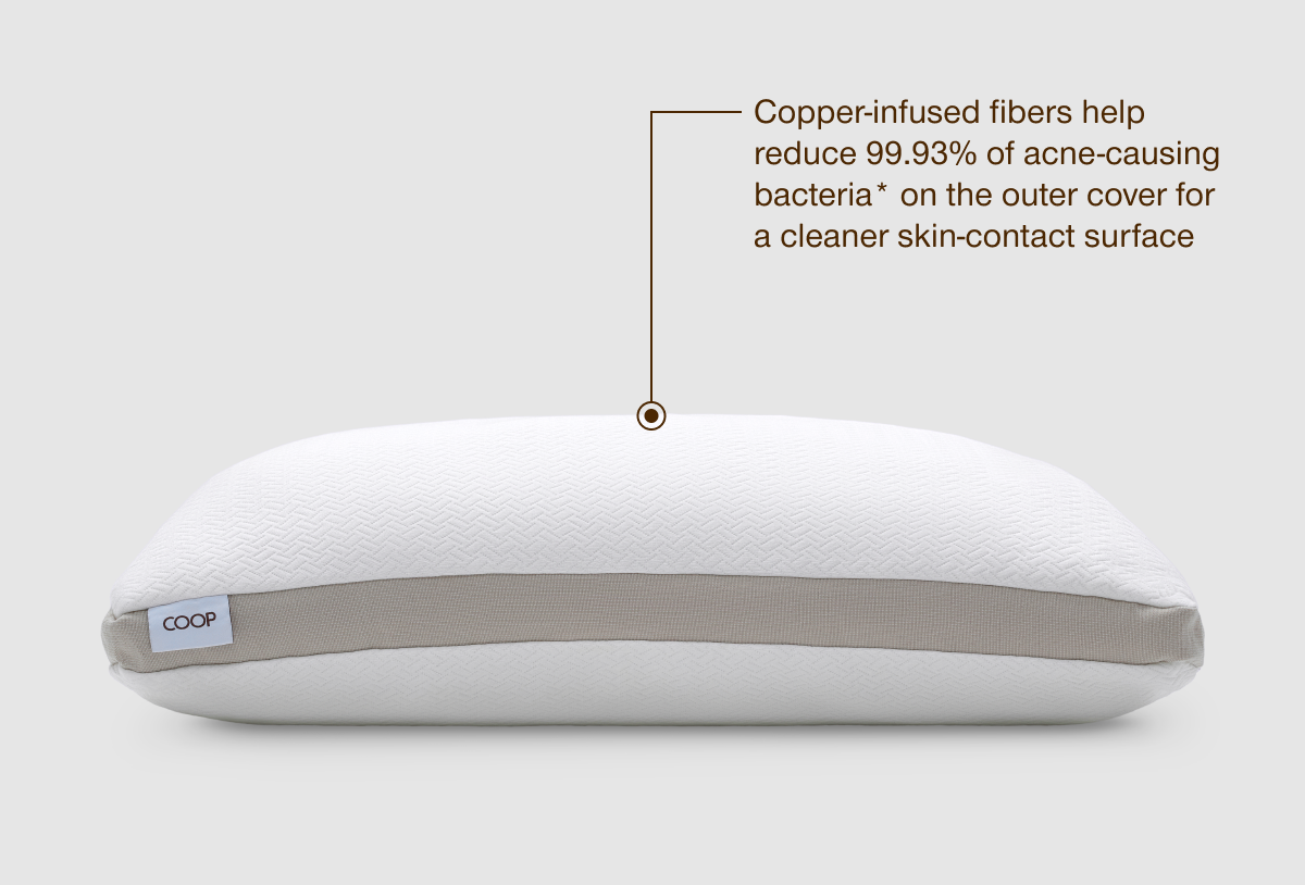 Copper+ Adjustable Pillow