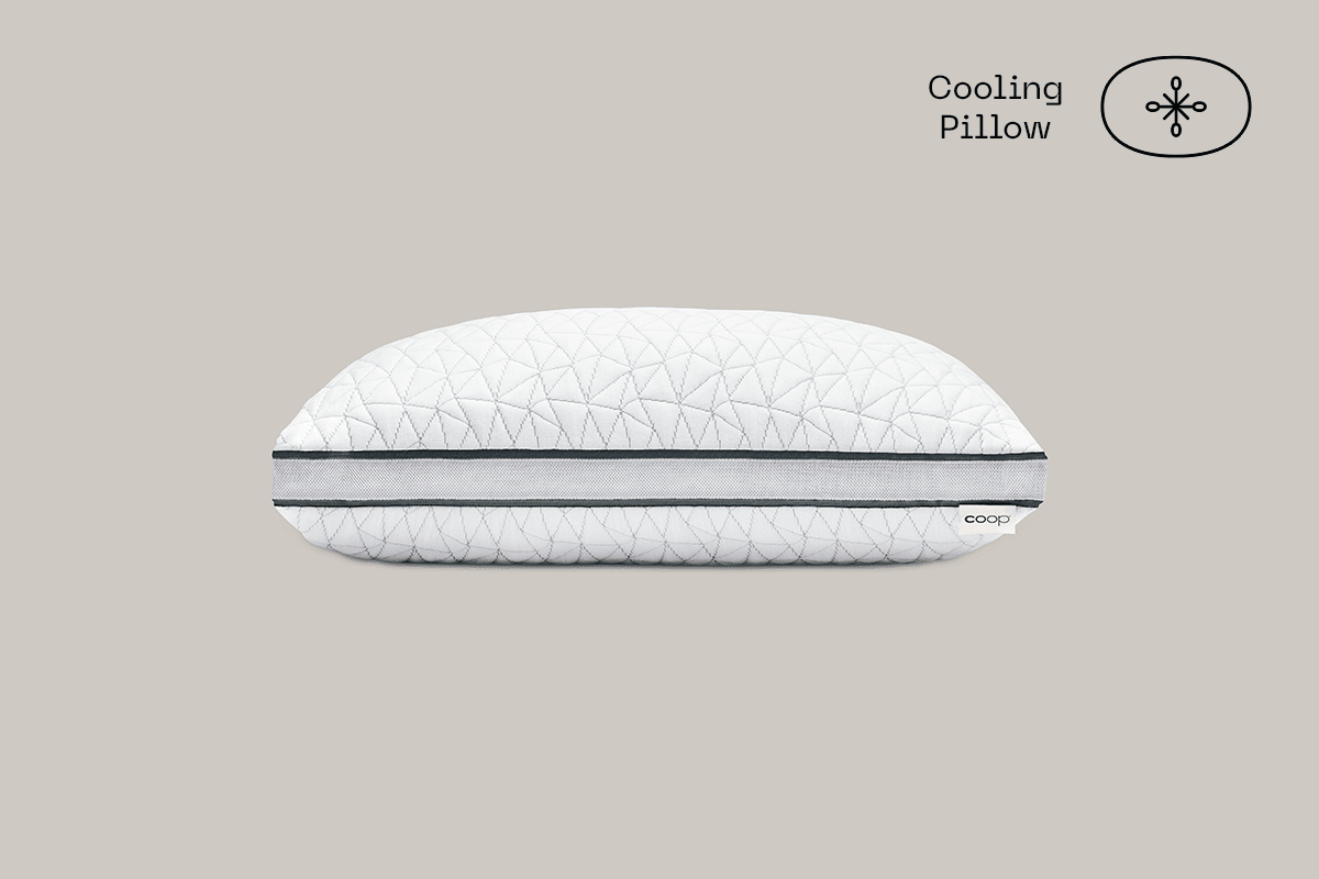 The Eden Cooling Memory Foam Pillow Coop Sleep Goods